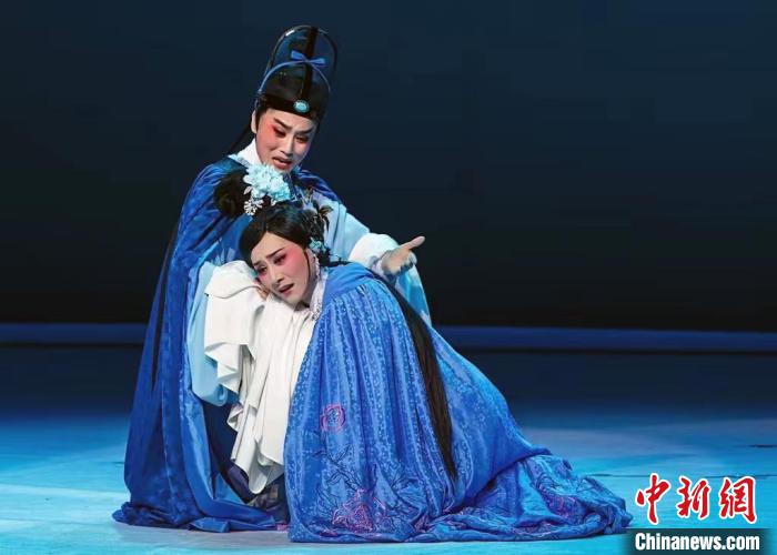 圖為越劇《柳永》。　福建芳華越劇院供圖