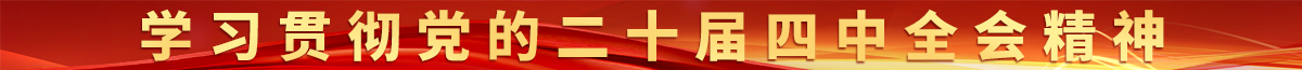 學習貫徹黨的二十屆四中全會精神