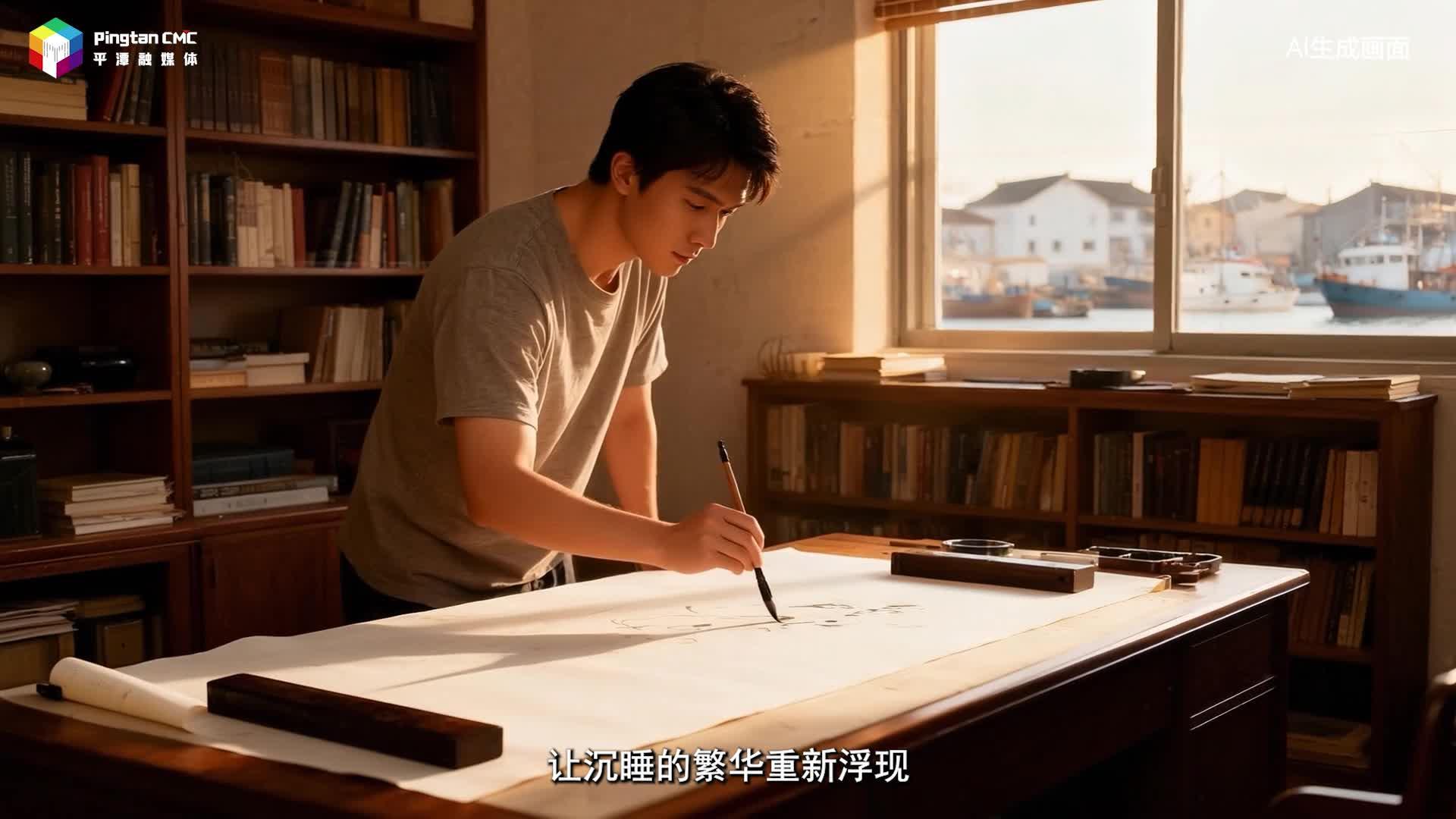 當繁華落筆：一個青年與漳州古月港的時空對話