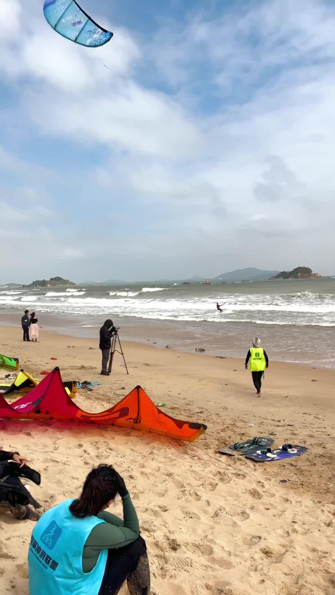 平潭姑娘，冠軍！以風為媒，踏浪馳騁