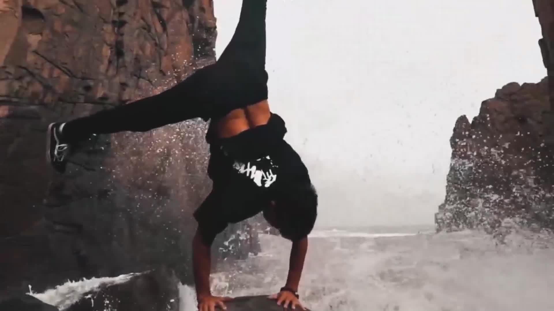 兩岸街舞青年解鎖平潭打卡新姿勢