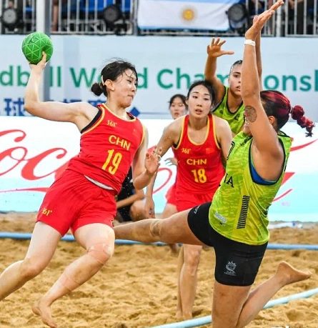 第十一屆世界沙灘手球錦標賽丨沙場鏖兵，逐夢平潭